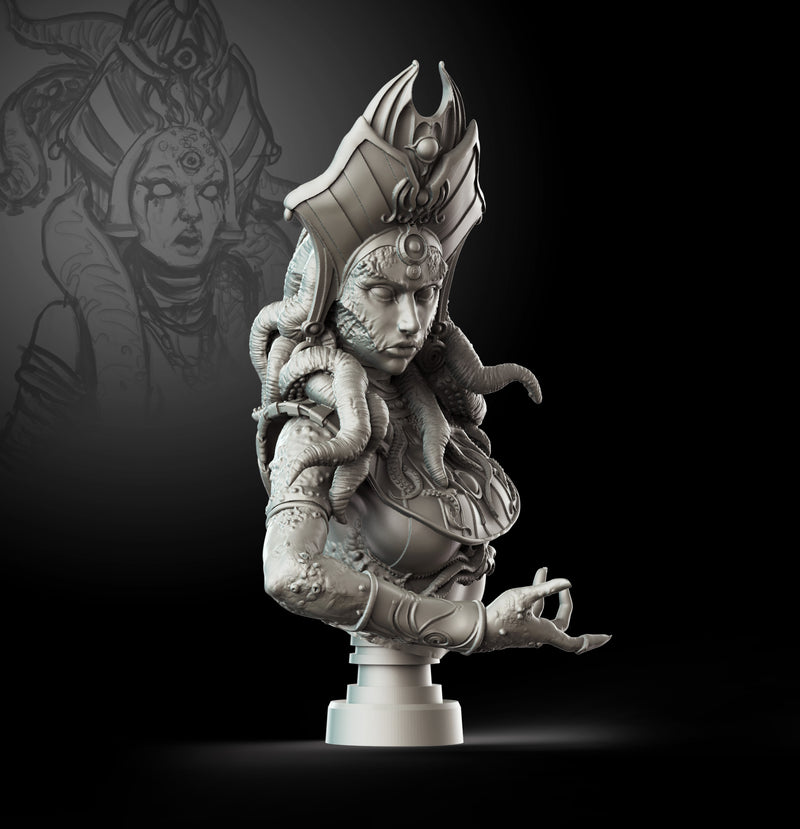 Egyptian Priestess Bust