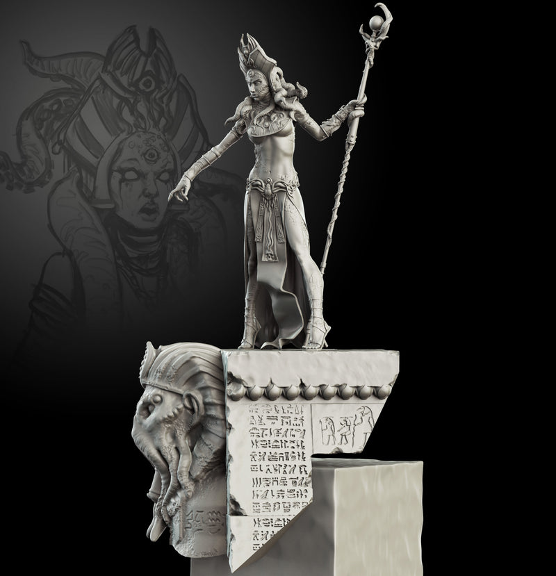 Egyptian Priestess 75mm