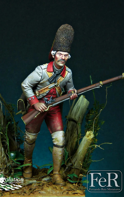 Spanish Grenadier Regimiento Zamora, Pensacola, 1781