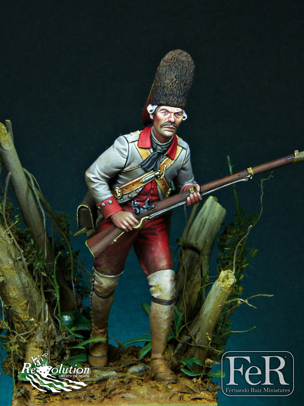 Spanish Grenadier Regimiento Zamora, Pensacola, 1781