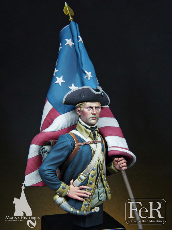 We the People… Continental Standard Bearer, 2nd Rhode Island, 1781
