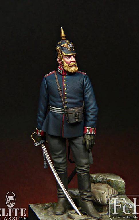Prussian Foot Guard Hauptman, 1870