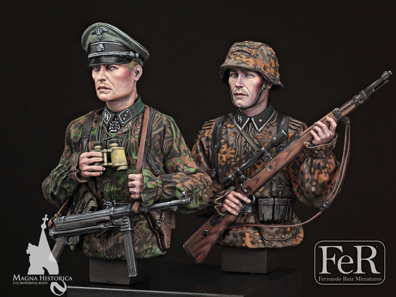 Waffen-SS Patrol, Russia, 1943