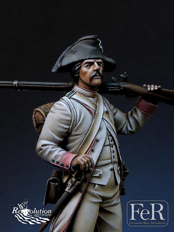 French Chasseur 34 eme Reg. Touraine Yorktown, 1779