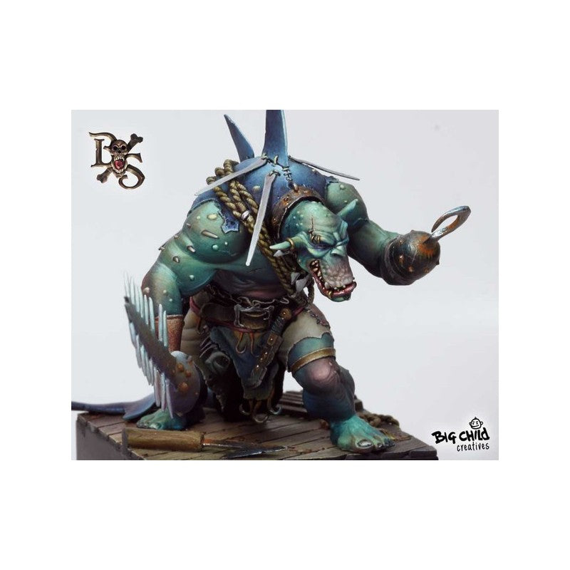 Sharki the Shark Hunter (60mm figure)