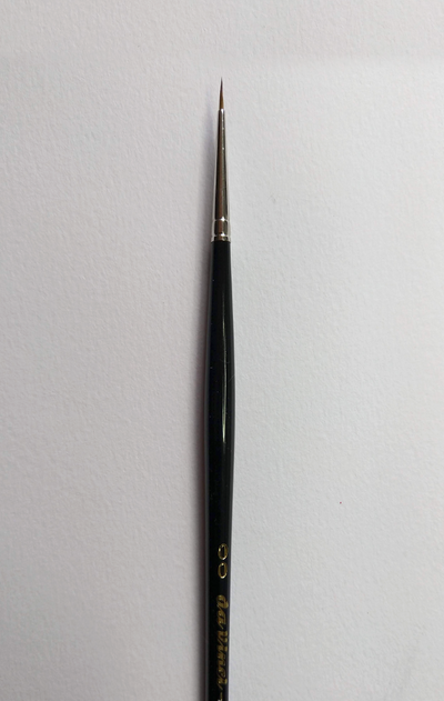 MAESTRO Tobolsky-Kolinsky Red Sable Brushes - SERIES 10 - Size 3/0