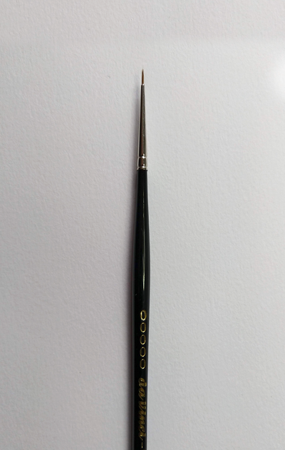 MAESTRO Tobolsky-Kolinsky Red Sable Brushes - SERIES 10 - Size 5/0