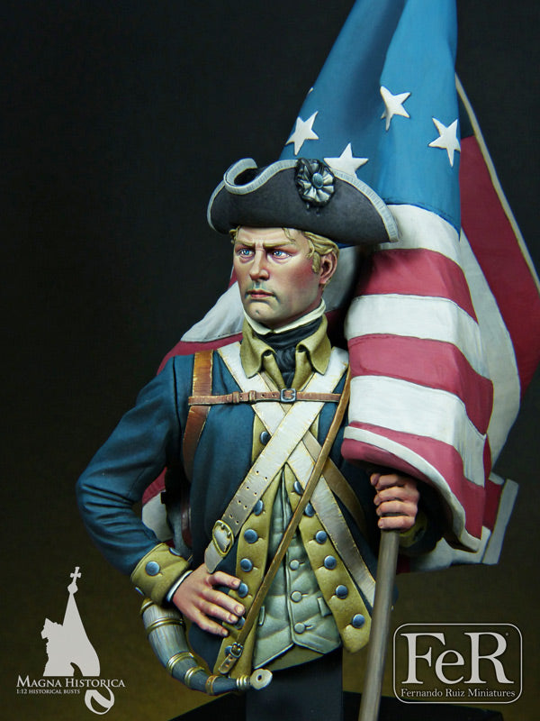 We the People… Continental Standard Bearer, 2nd Rhode Island, 1781