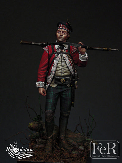 Grenadier 71st foot, Fraser’s Highlanders, 1780
