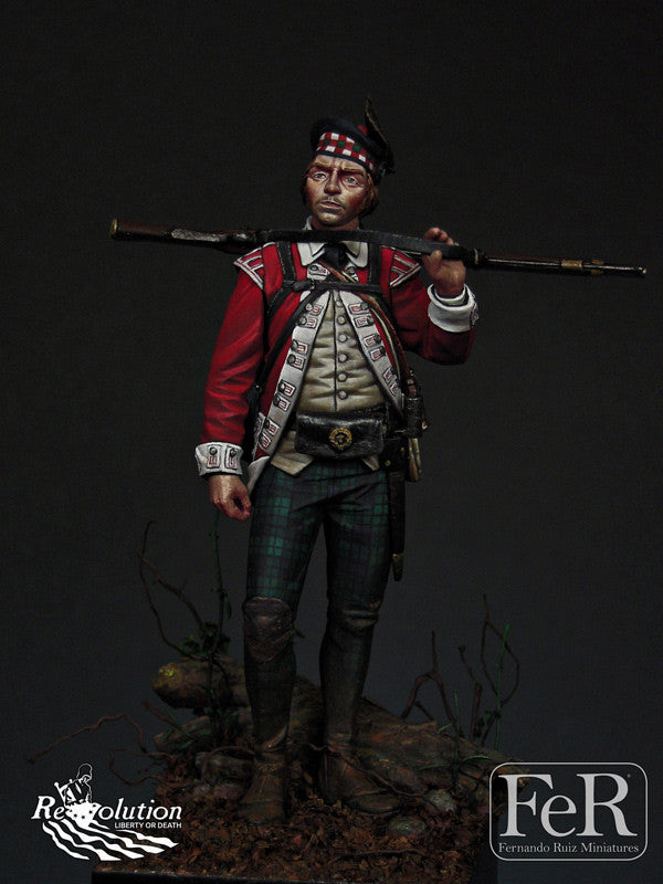 Grenadier 71st foot, Fraser’s Highlanders, 1780