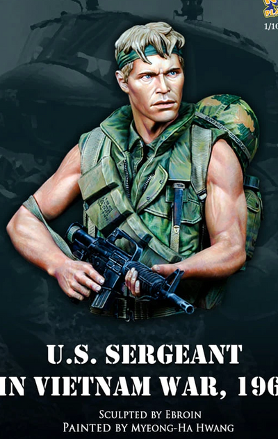 U.S. Sergeant in Vietnam, 1967