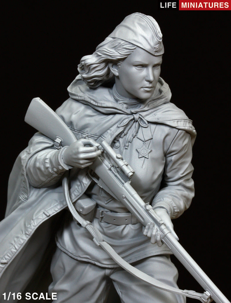 WW2 RED ARMY FEMALE SNIPER (1/16 scale)