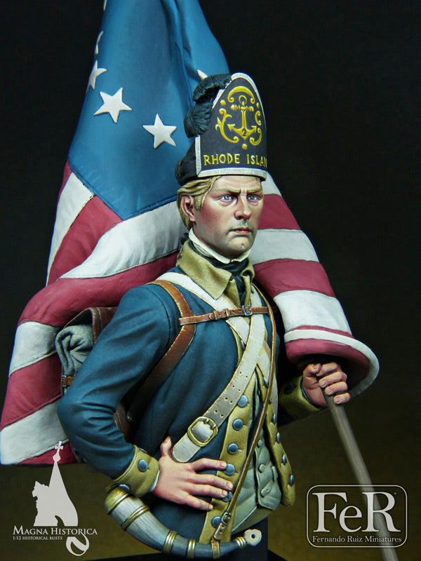 We the People… Continental Standard Bearer, 2nd Rhode Island, 1781