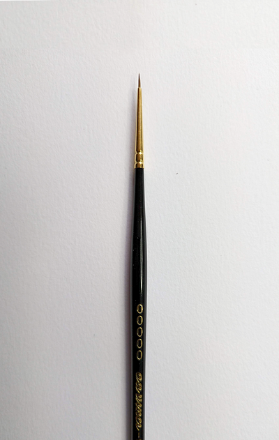 MAESTRO Tobolsky-Kolinsky Red Sable Brushes - SERIES 11 - Size 2