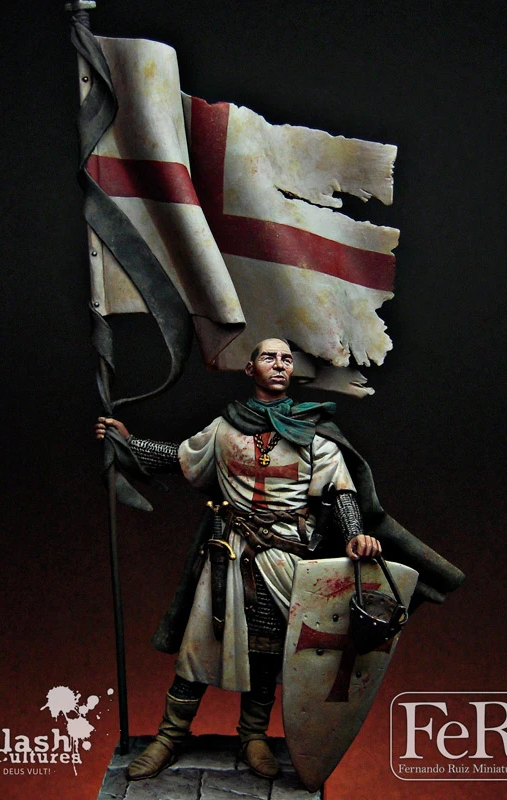 Templar Standard Bearer Acre, 1191