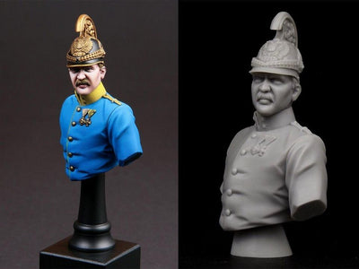 Austro-Hungarian Dragoon Officer, WWI - 1:16 Bust