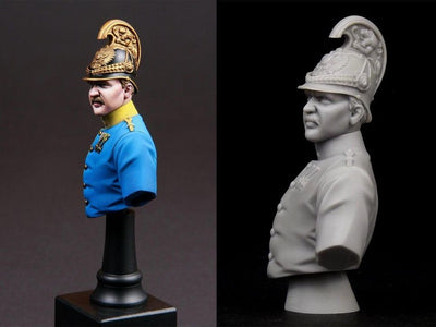 Austro-Hungarian Dragoon Officer, WWI - 1:16 Bust