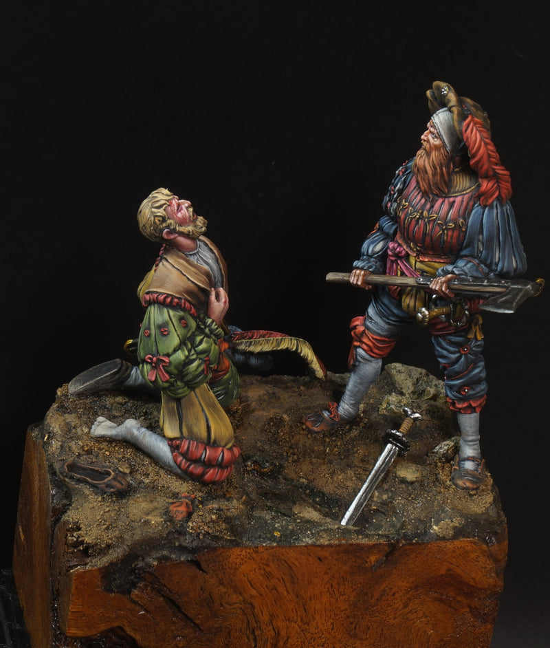 Landsknechts XVI cent "Quarrel"