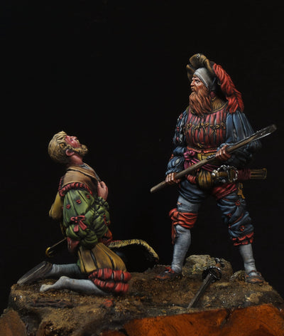 Landsknechts XVI cent "Quarrel"