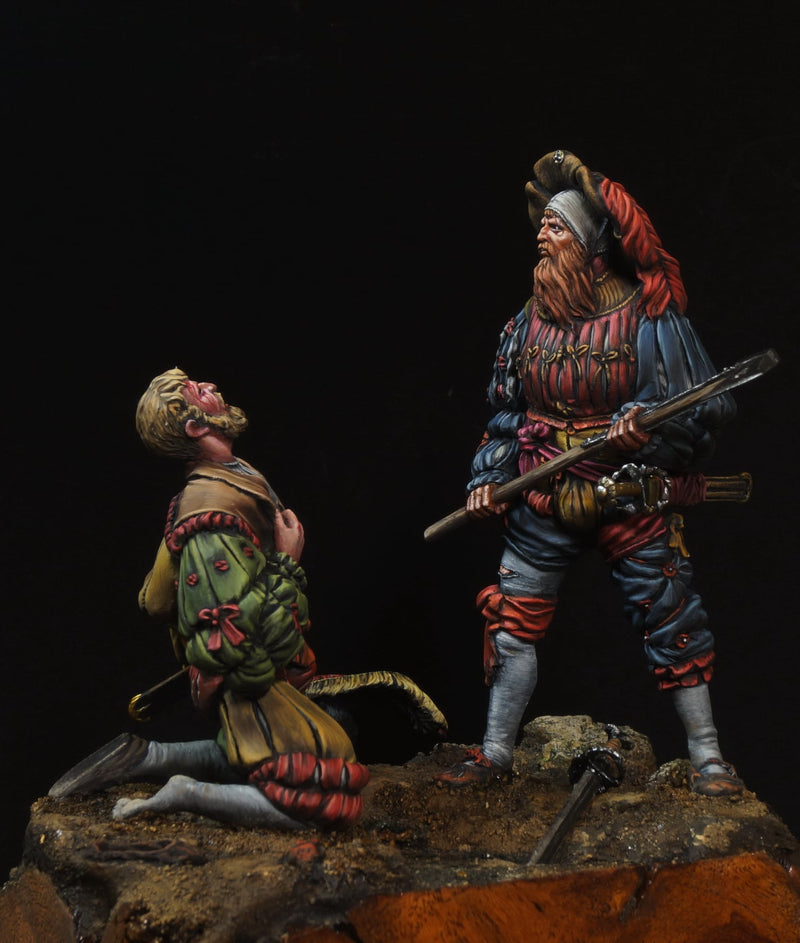 Landsknechts XVI cent "Quarrel"