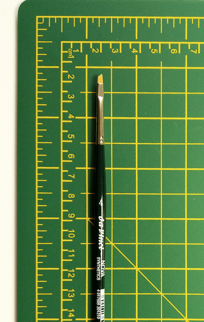 NOVA Synthetic Brush, Angular - SERIES 1373