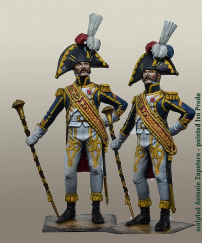 Jean Nicolas Senot, Drum Major of the 1st Guard Grenadier