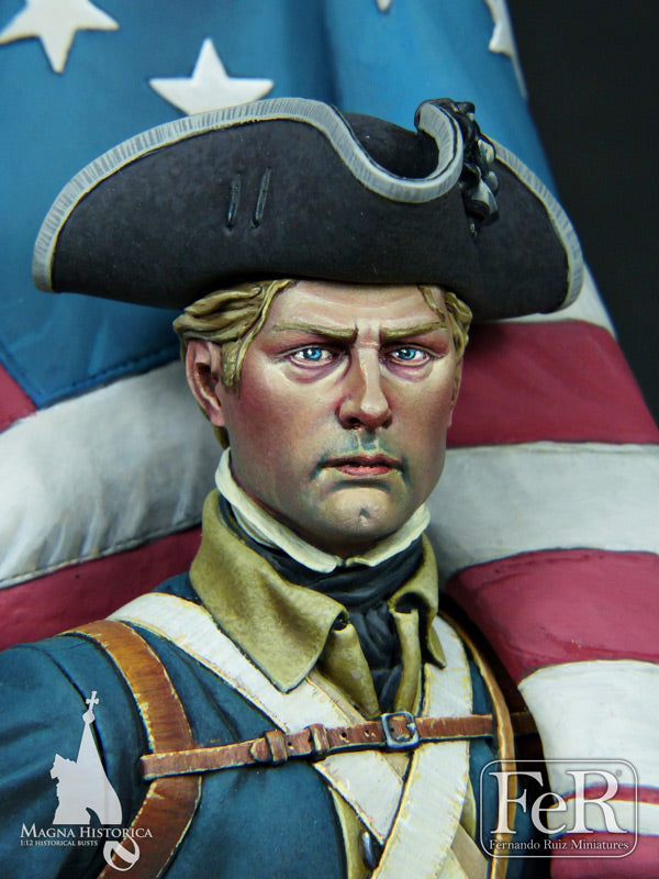 We the People… Continental Standard Bearer, 2nd Rhode Island, 1781