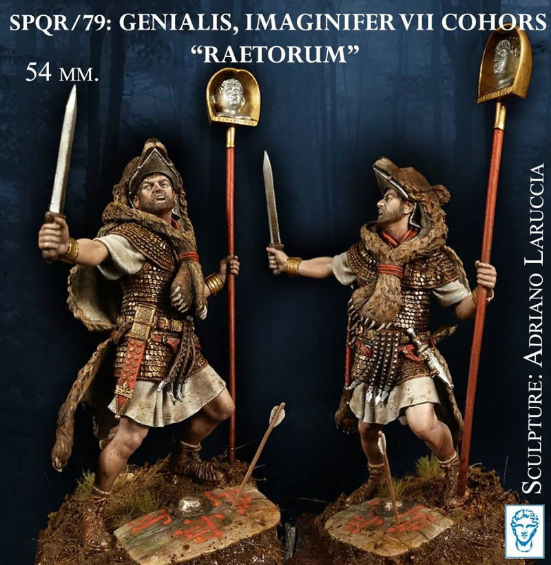 Genialis, Imaginifer VII Cohors Raetorum, 1st Cent. AD