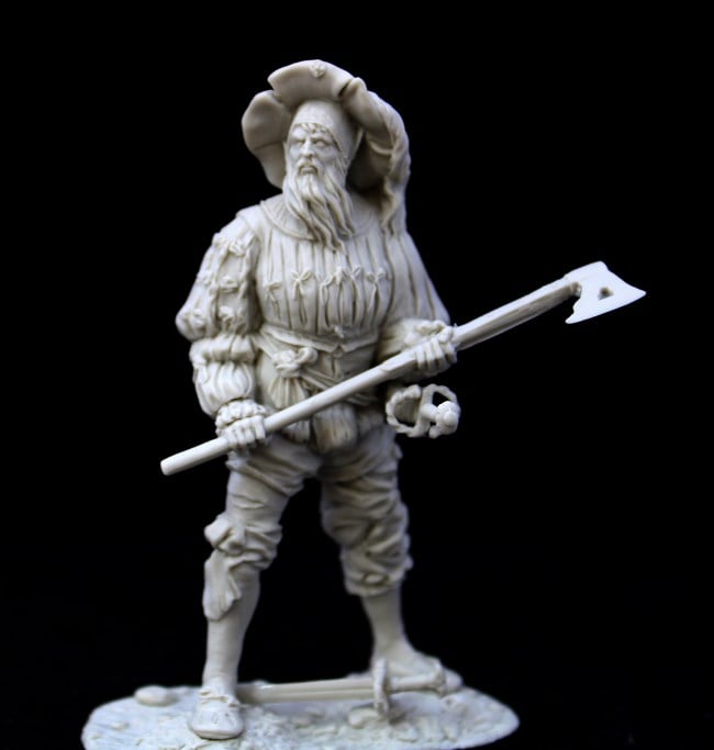 Landsknecht, with Axe, XVI C.