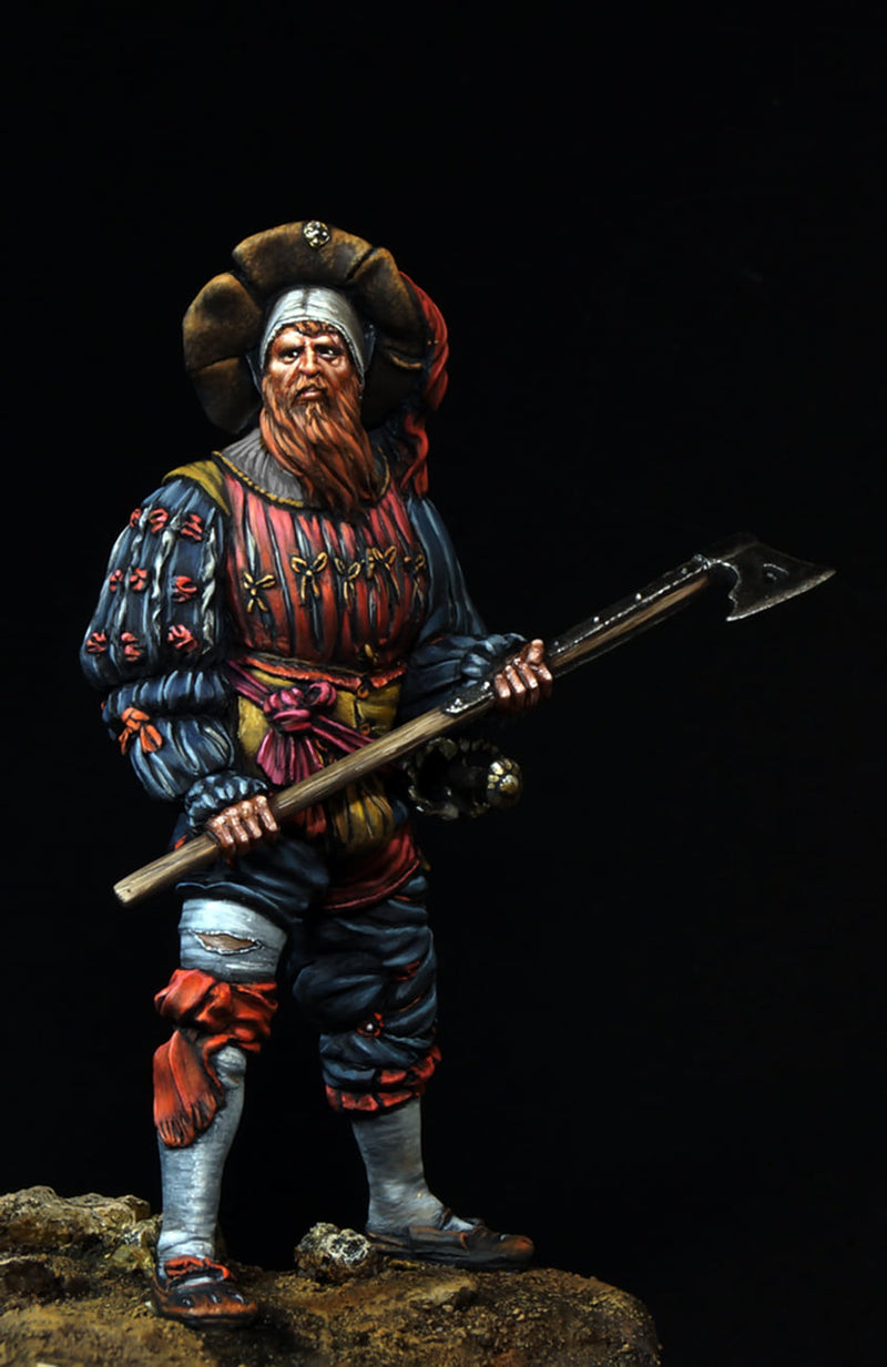 Landsknecht, with Axe, XVI C.