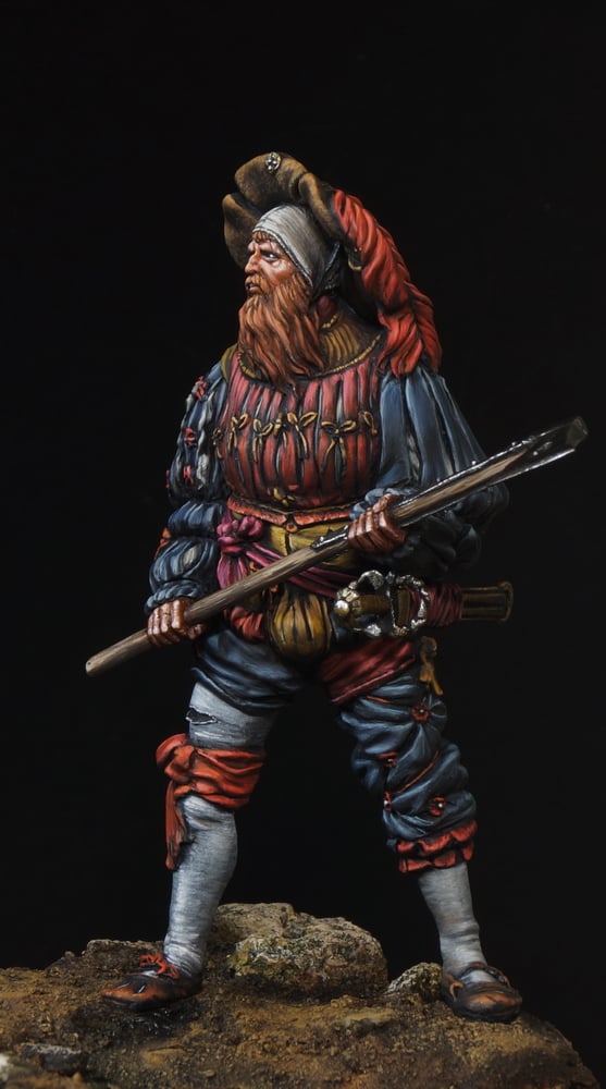 Landsknecht, with Axe, XVI C.