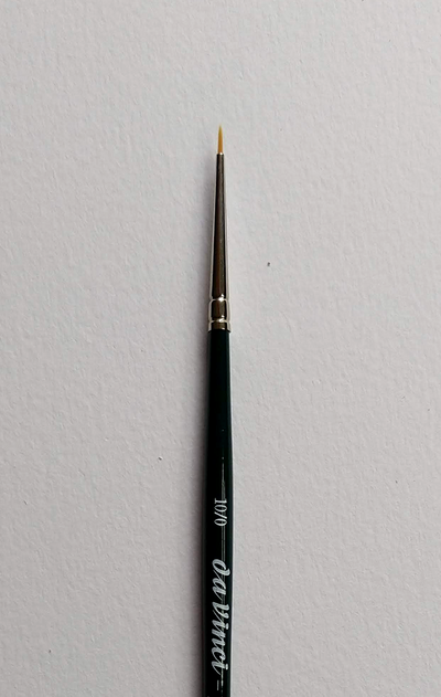 NOVA Finest Golden Synthetic Fibre Brushes - SERIES 1570 - Size 10/0