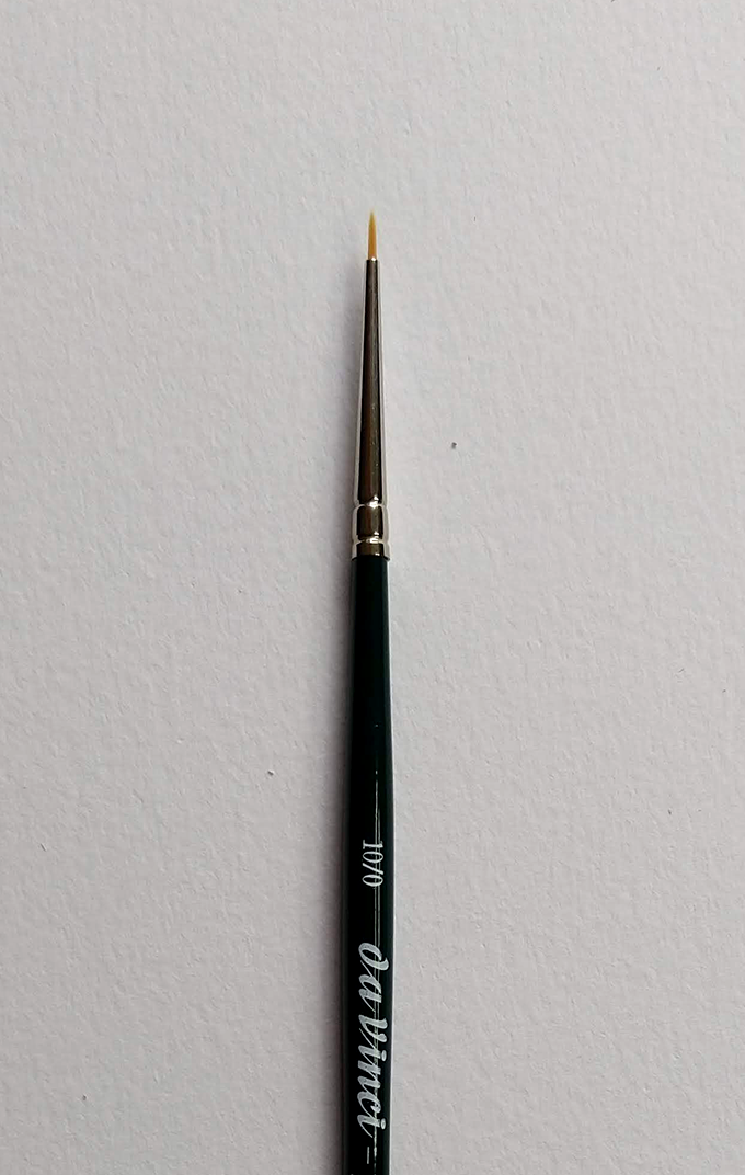 NOVA Finest Golden Synthetic Fibre Brushes - SERIES 1570 - Size 2