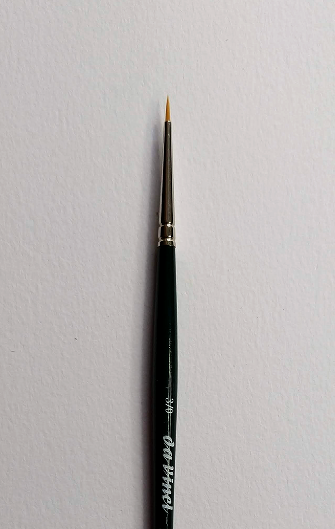 NOVA Finest Golden Synthetic Fibre Brushes - SERIES 1570 - Size 1