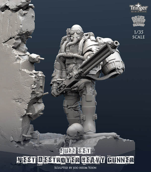 Nest Destroyer Heavy Gunner - Full set