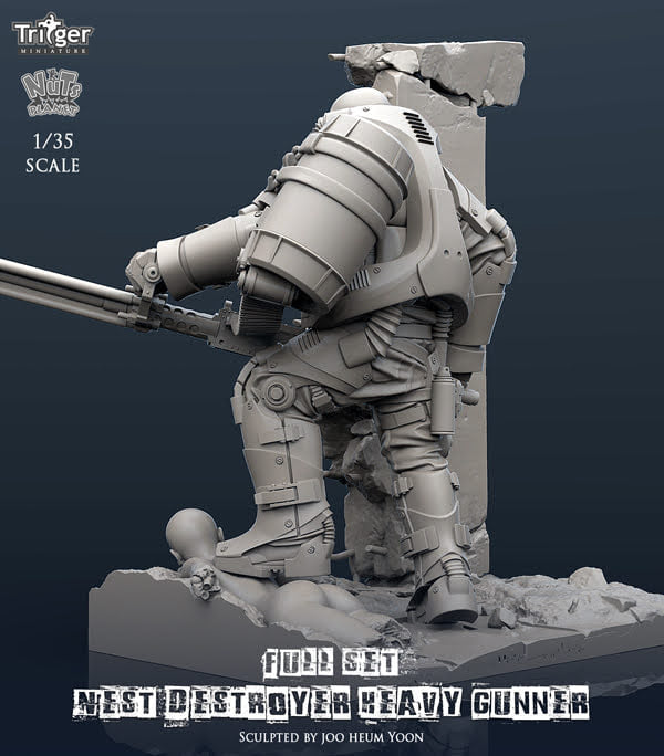 Nest Destroyer Heavy Gunner - Full set