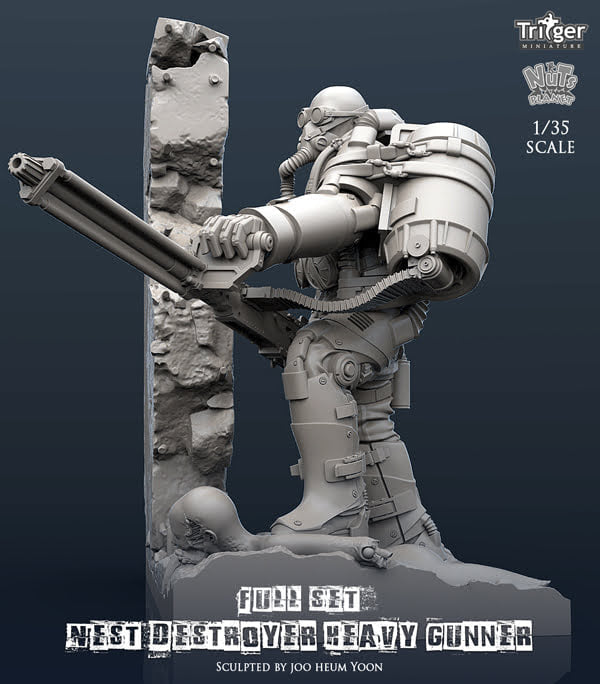 Nest Destroyer Heavy Gunner - Full set