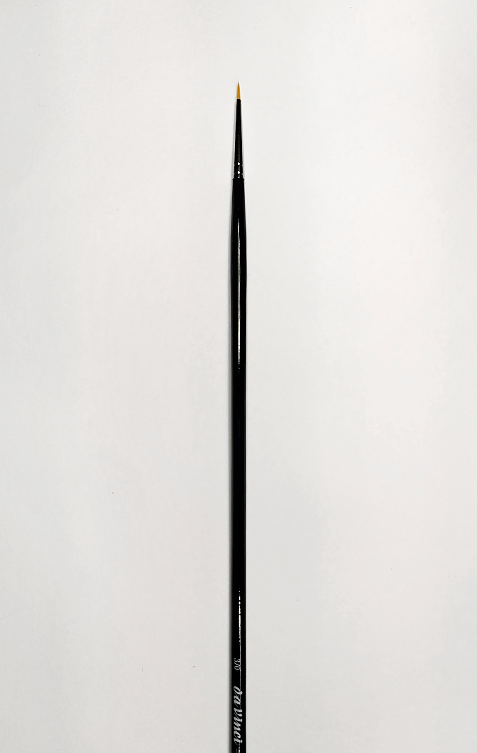NOVA Oil-Painting Round Golden Synthetic Brushes - SERIES 1670 - Size 2/0