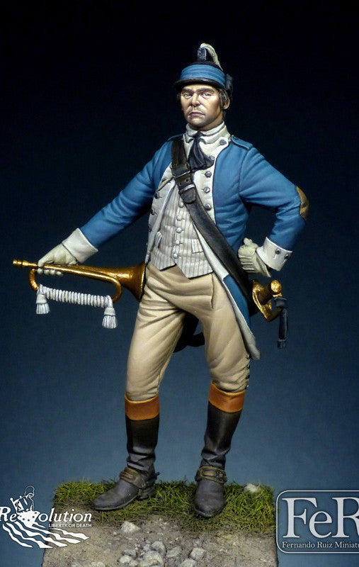 Trumpeter, 3rd Continental Light Dragoons, 1781