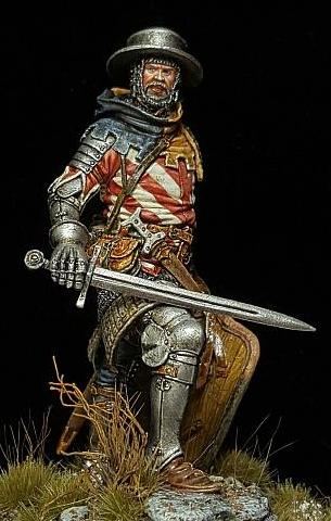 European warrior of 1410-1415