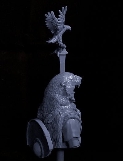 Roman Aquilifer 1st-2nd C. AC Bust - 3D Print