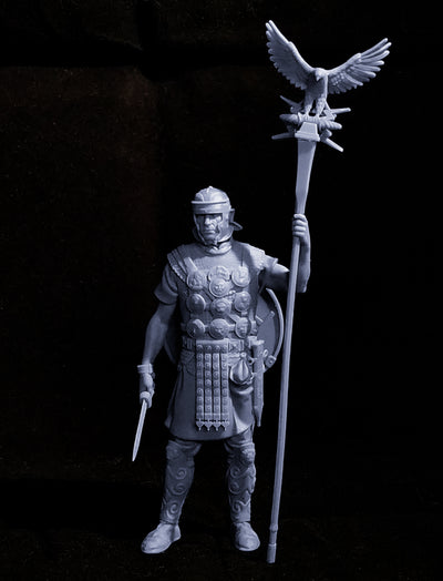 Roman Aquilifer 1st-2nd C. AC - 75mm - 3D Print