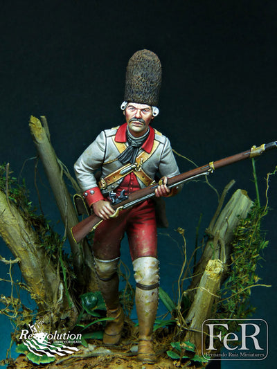 Spanish Grenadier Regimiento Zamora, Pensacola, 1781