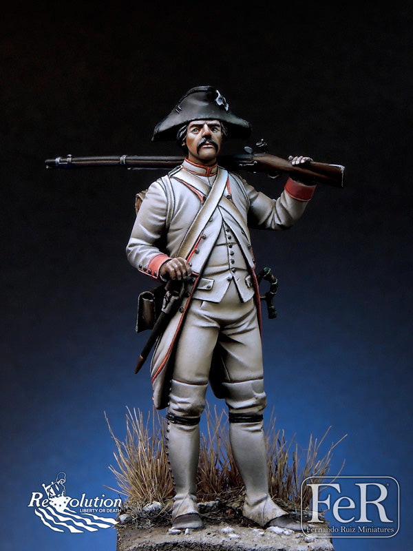 French Chasseur 34 eme Reg. Touraine Yorktown, 1779