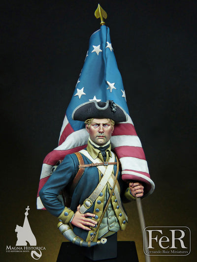 We the People… Continental Standard Bearer, 2nd Rhode Island, 1781