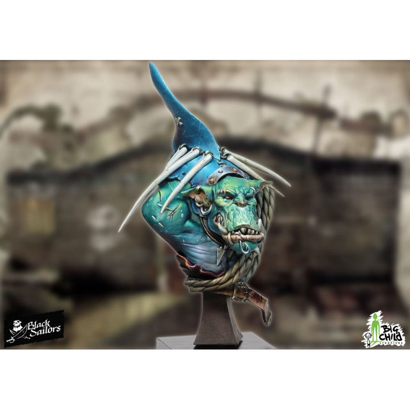 Sharki the Shark Hunter Bust