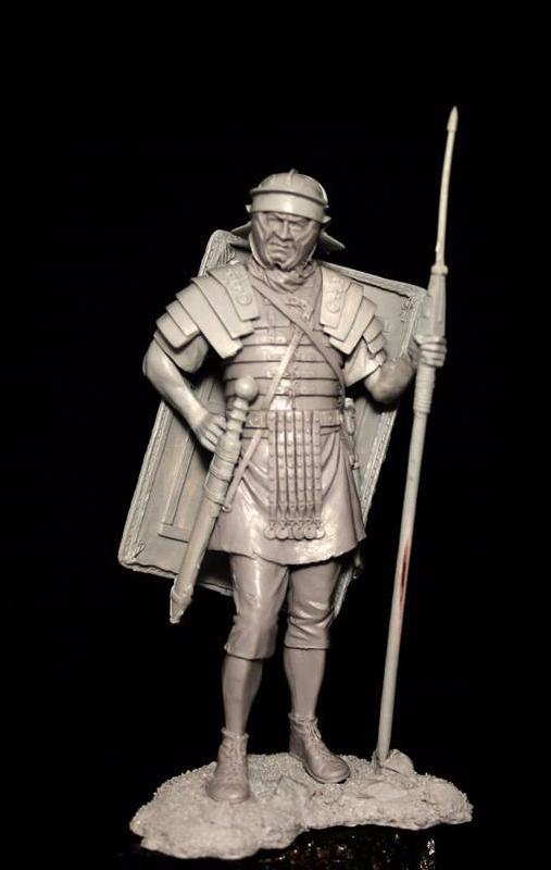 Figurine Romaine Romeo Models - Légionnaire II C. A.C. RM 54 075 La Rocca (Occasion)