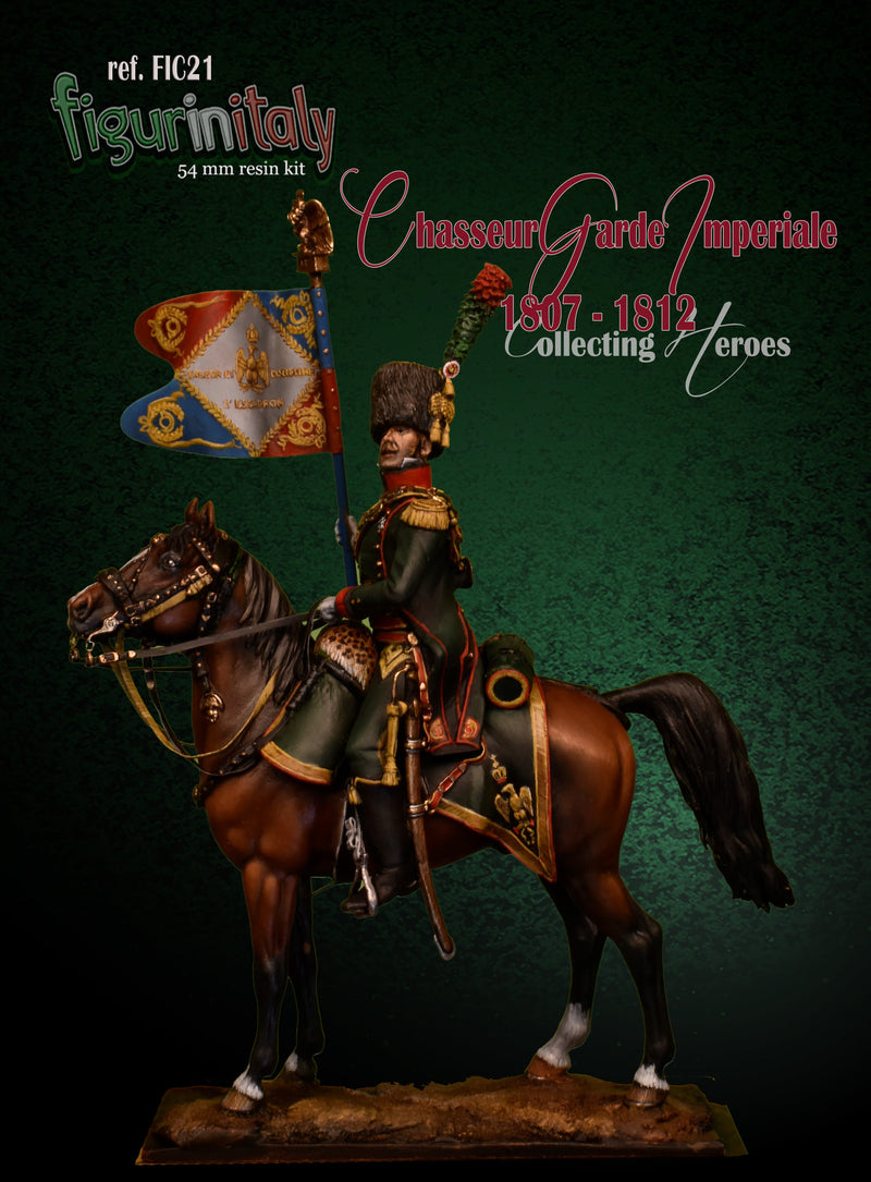 Aigle Bearer, Chasseur a Cheval, Garde Imperiale