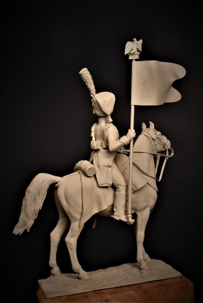 Aigle Bearer, Chasseur a Cheval, Garde Imperiale