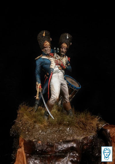 Tambour et Chef de Bataillon des Grenadiers